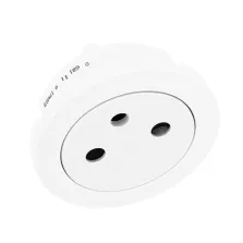 LEGRAND Céliane Enjoliveur prise de courant 2P+T affleurant blanc - 068111