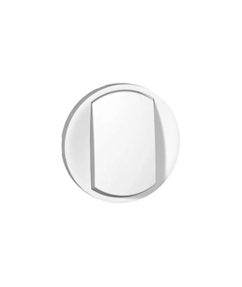 LEGRAND Céliane Enjoliveur simple allumage blanc - 068001