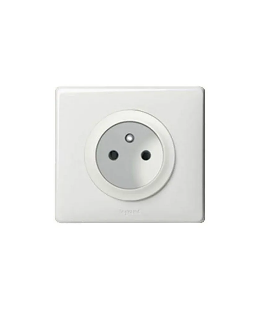 LEGRAND Céliane Prise de courant 2P+T complet blanc