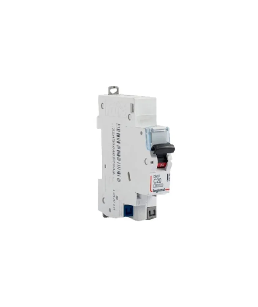 LEGRAND DNX3 Disjoncteur 20A auto PH+N courbe C 4.5kA 230V - 406784