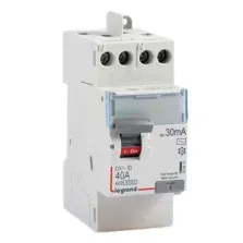 LEGRAND DX3 Interrupteur différentiel 40A 30mA type AC 230V - 411611