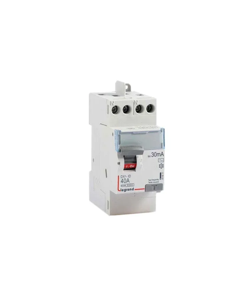 LEGRAND DX3 Interrupteur différentiel 40A 30mA type AC 230V - 411611