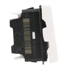 LEGRAND Mosaic Interrupteur va et vient étroit Blanc - 077001 / 278001L