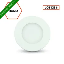 LOT DE 6 PIÈCES //Spot led...