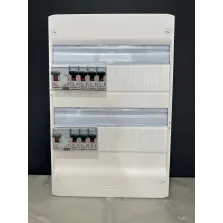 Tableau électrique 2 rangée assemblé par Elec discount avec composant Legrand : 2ID40