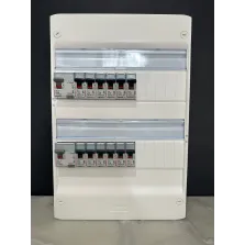 Tableau électrique 2 rangée assemblé par Elec discount avec composant Legrand : 2ID63