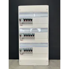 Tableau électrique 3 rangée assemblé par Elec discount avec composant Legrand : 2ID631ID40