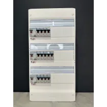 Tableau électrique 3 rangée...