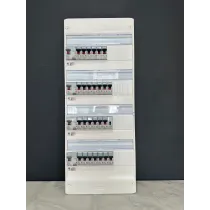 Tableau électrique 4 rangée...