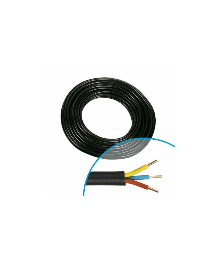 CÂBLE ÉLECTRIQUE RO2V U-1000 R2V 3G1,5 MM² 100m