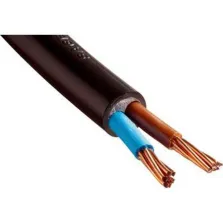 Cable rigide u-1000 r2v 2x10mm2 noir (prix au m)