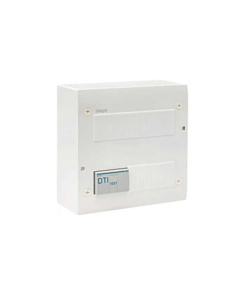 Coffret de communication ECO 4xRJ45 - TN305 - Hager
