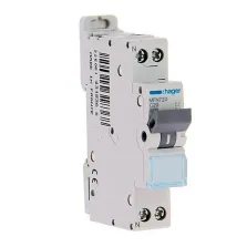 HAGER Disjoncteur 20A Ph+N courbe C 3kA 230V - MFN720