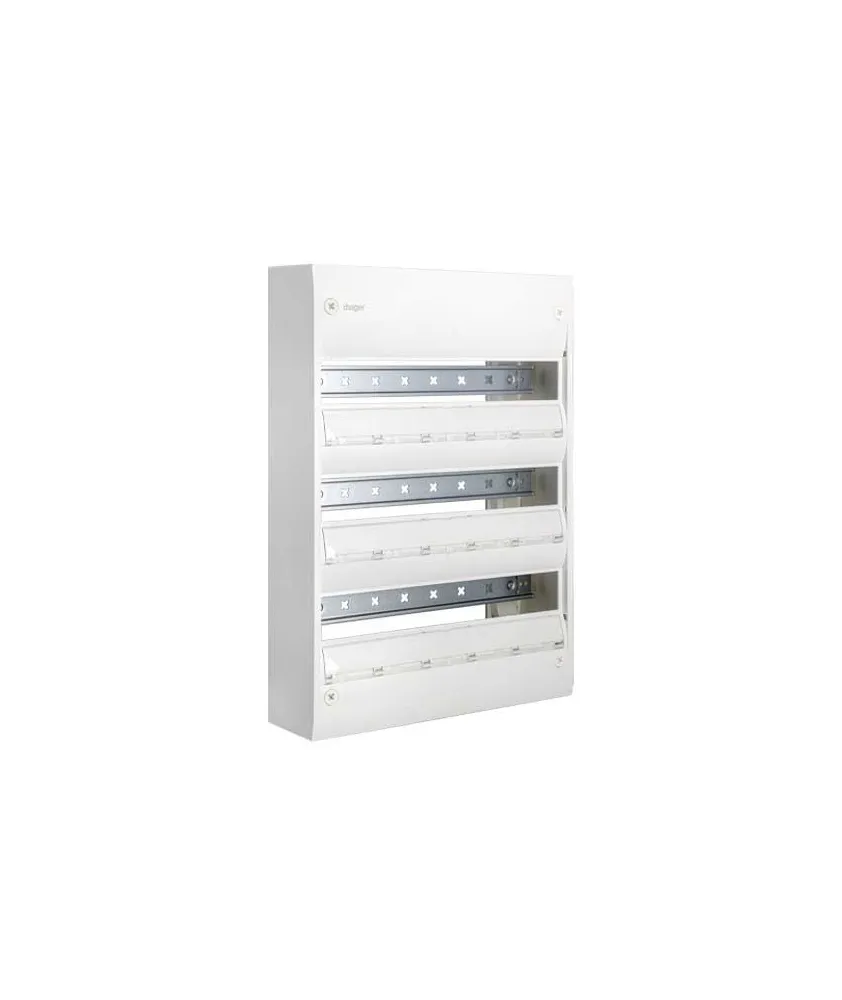 HAGER Gamma 18 Tableau électrique nu 3 rangées 18 modules - GD318A