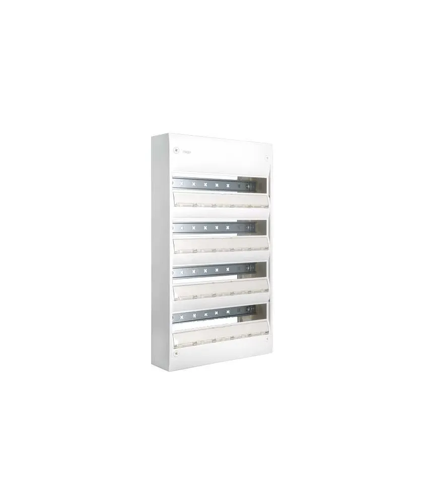 HAGER Gamma 18 Tableau électrique nu 4 rangées 18 modules - GD418A