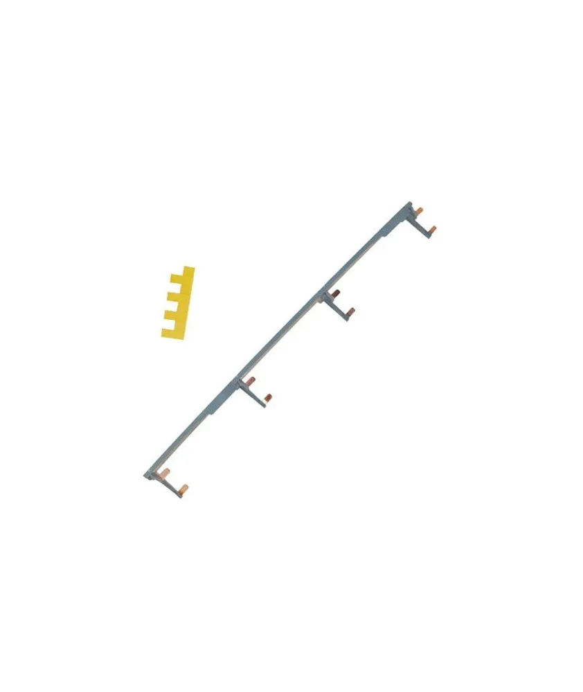HAGER Peigne vertical 4 rangées entraxe 125mm - KCN425