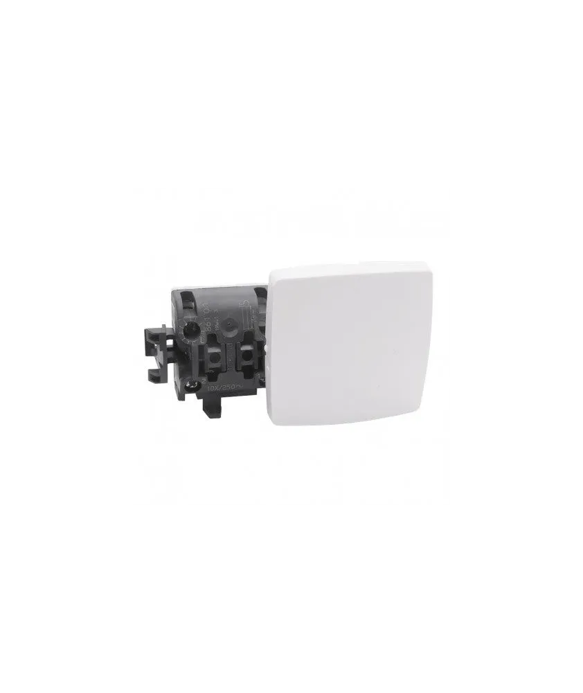 Interrupteur va-et-vient appareillage saillie composable - blanc (086101)