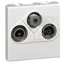 LEGRAND Mosaic Prise TV / FM / SAT blanc - 078786