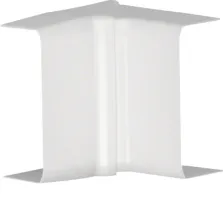 Angle intérieur variable pour moulure ATA 20x50mm en blanc