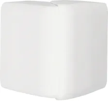 Angle extérieur variable pour moulure ATHEA 20x50mm en blanc