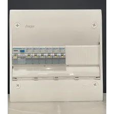 Tableau électrique hager 1 rangée équipé et pré-câblé ID40