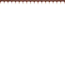 HAGER Peigne d'alimentation électrique Phase horizontal 18 modules - KB163PG