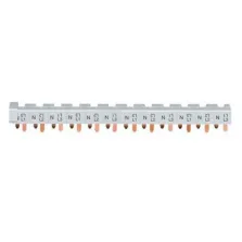Barre de pontage 3P+N 63A lang. 10mm² 24 modules HAGER Réf. KBN663C