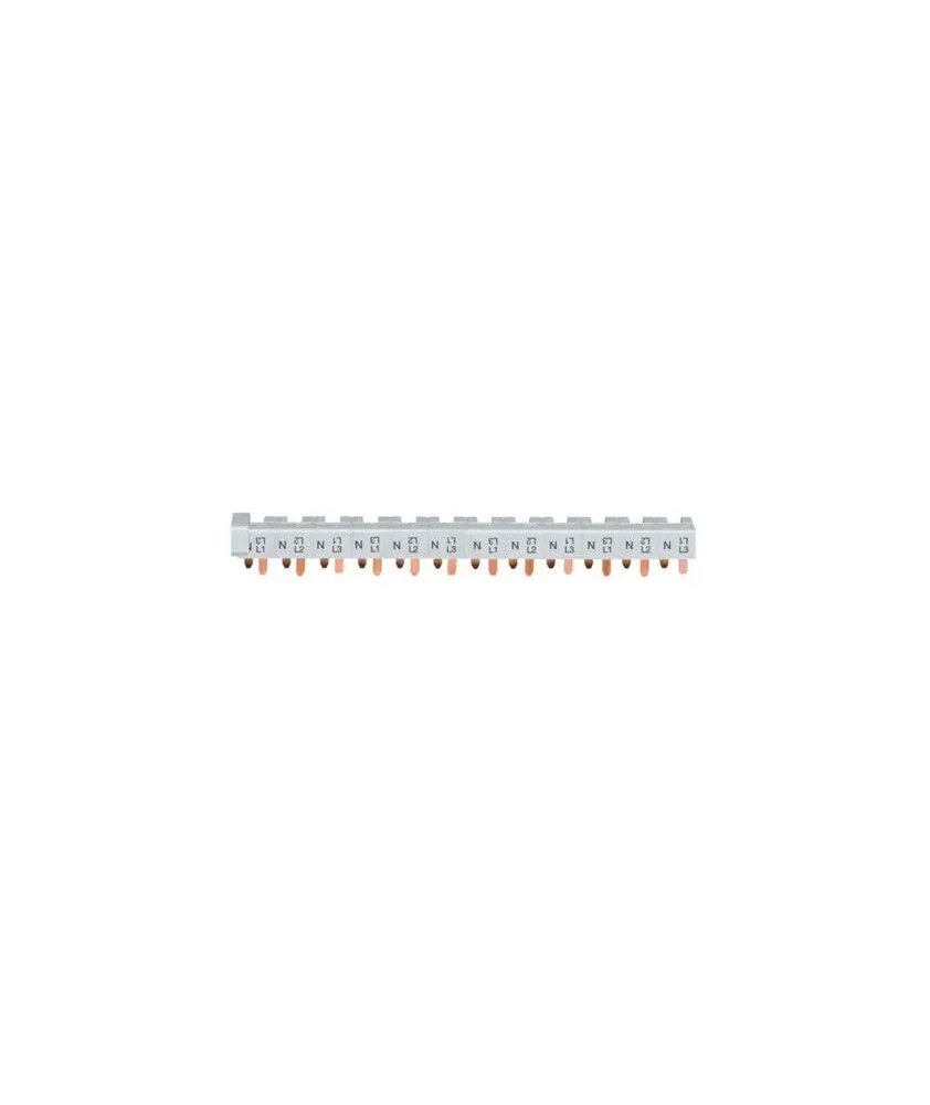 Barre de pontage 3P+N 63A lang. 10mm² 24 modules HAGER Réf. KBN663C