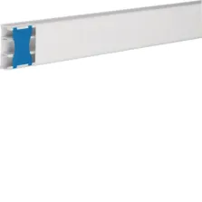 Moulure ateha 20x50mm 3 compartiments, Blanc