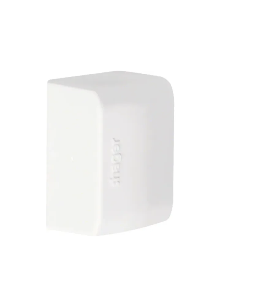 Embout pour moulure ateha 16x30mm Blanc