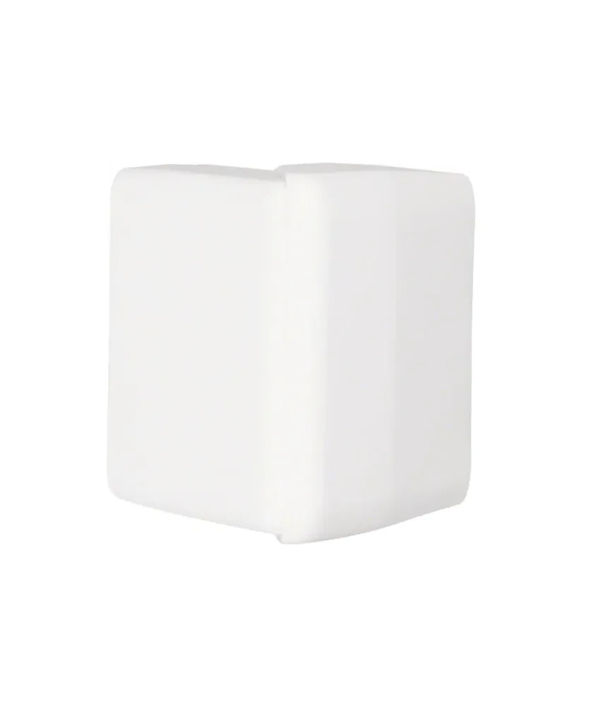 Angle extérieur variable pour moulure ateha 12x50mm, Blanc