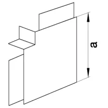 Angle plat lifea pour LF/FB60230 60X230