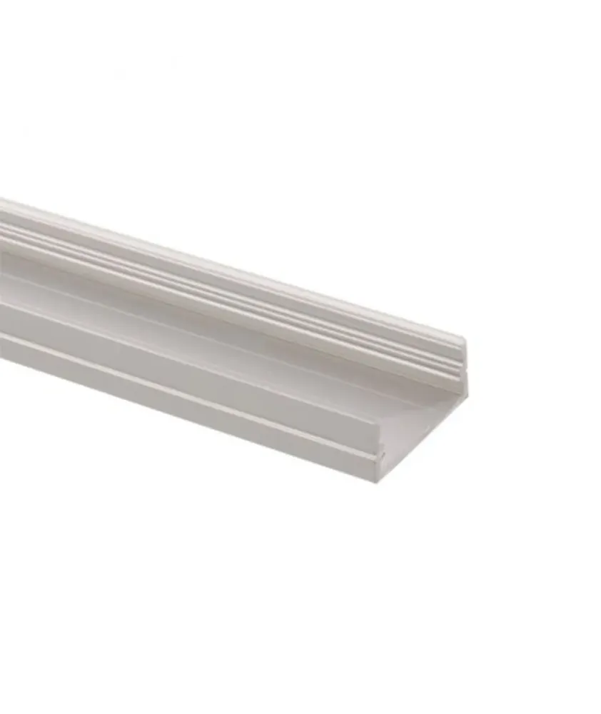 Profilé Aluminium en saillie pour ruban LED 12V/24V 1M