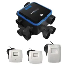 Kit VMC simple flux hygroréglable Aldes EasyHOME hygro comptact hp+