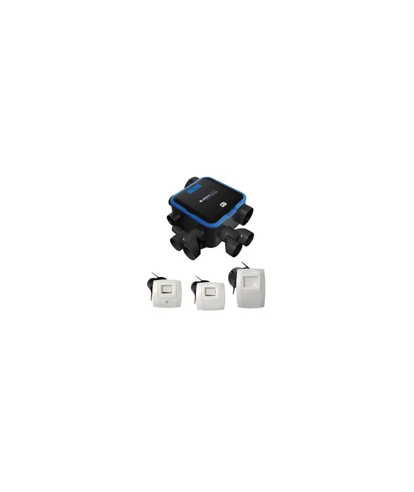 Kit VMC simple flux hygroréglable Aldes EasyHOME hygro comptact hp+