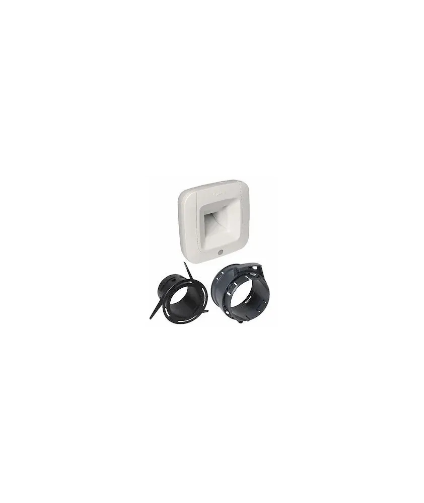 Bouche de ventilation VMC Aldes BDH cuisine push Ø125mm + manchette