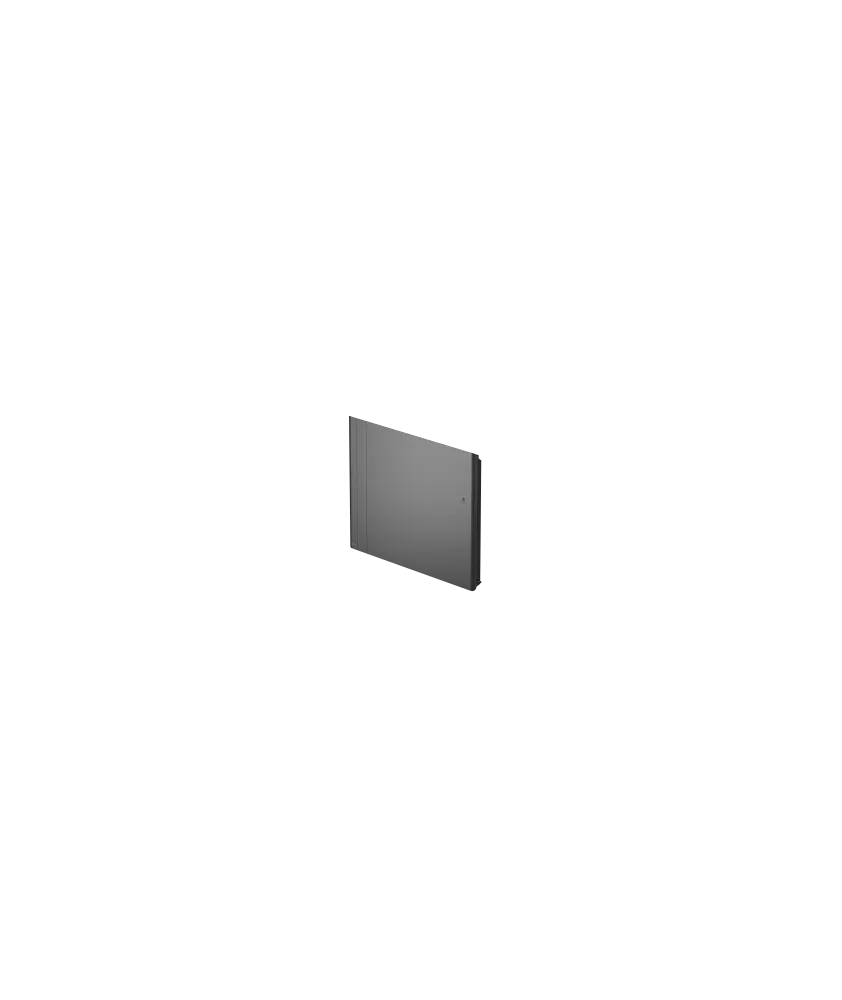 Chamane nativ radiateur horizontal - 1250 watts - anthracite