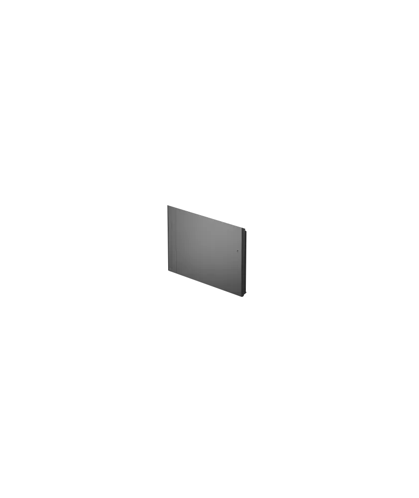 Chamane nativ radiateur horizontal - 1500 watts - anthracite