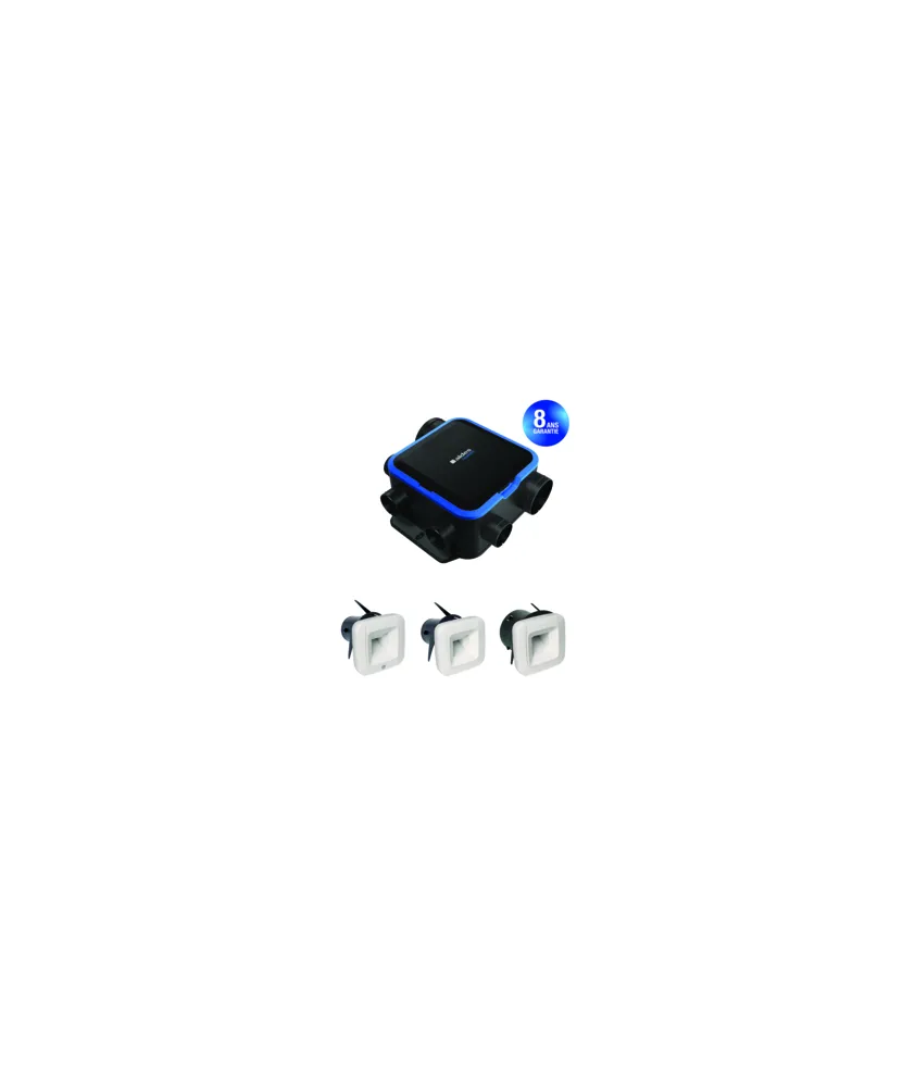 Kit vmc simple flux easyhome hygro compact classic bdh