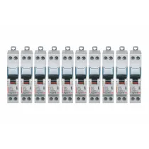 Lot de 10 Disjoncteurs DNX...