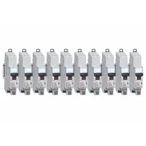 Lot de 10 Disjoncteurs DNX3...