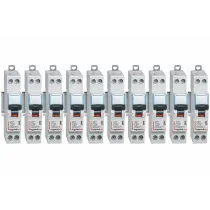 Lot de 10 Disjoncteurs DNX...