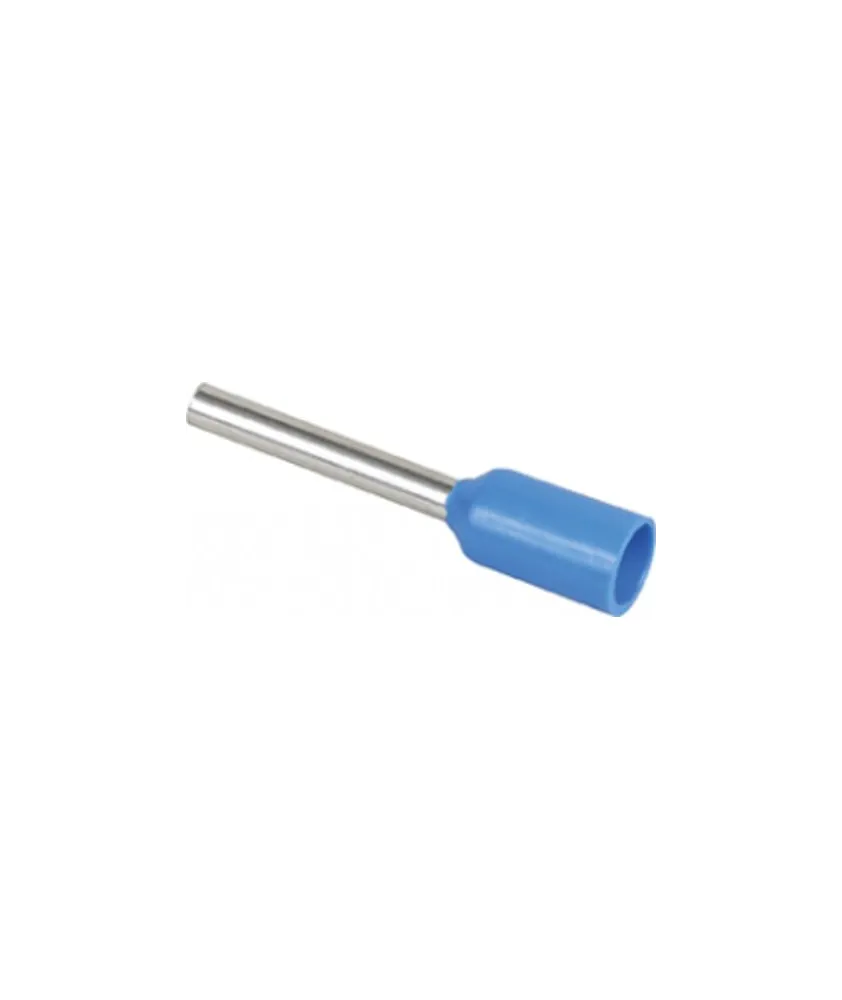 Embout pour fil souple section 0.75MM Bleu