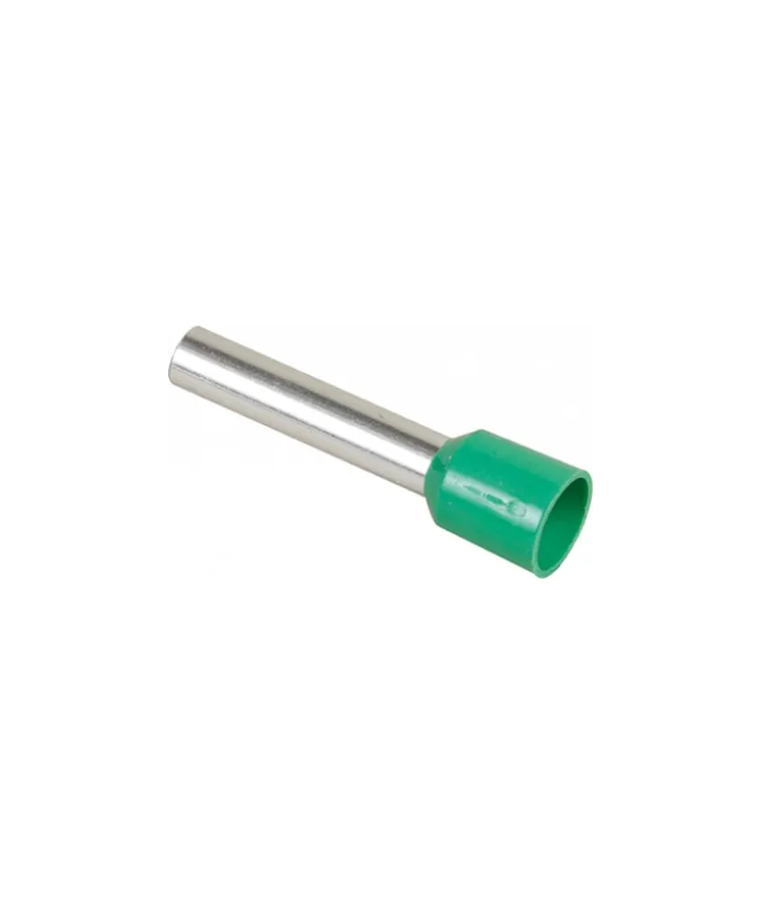 Embout pour fil souple section 6mm vert