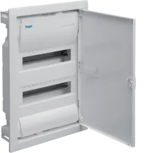 Coffret à encastrer Hager 2 rangées 12 modules VU24NC