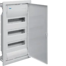 Coffret à encastrer Hager 3 rangées 12 modules VU36NC