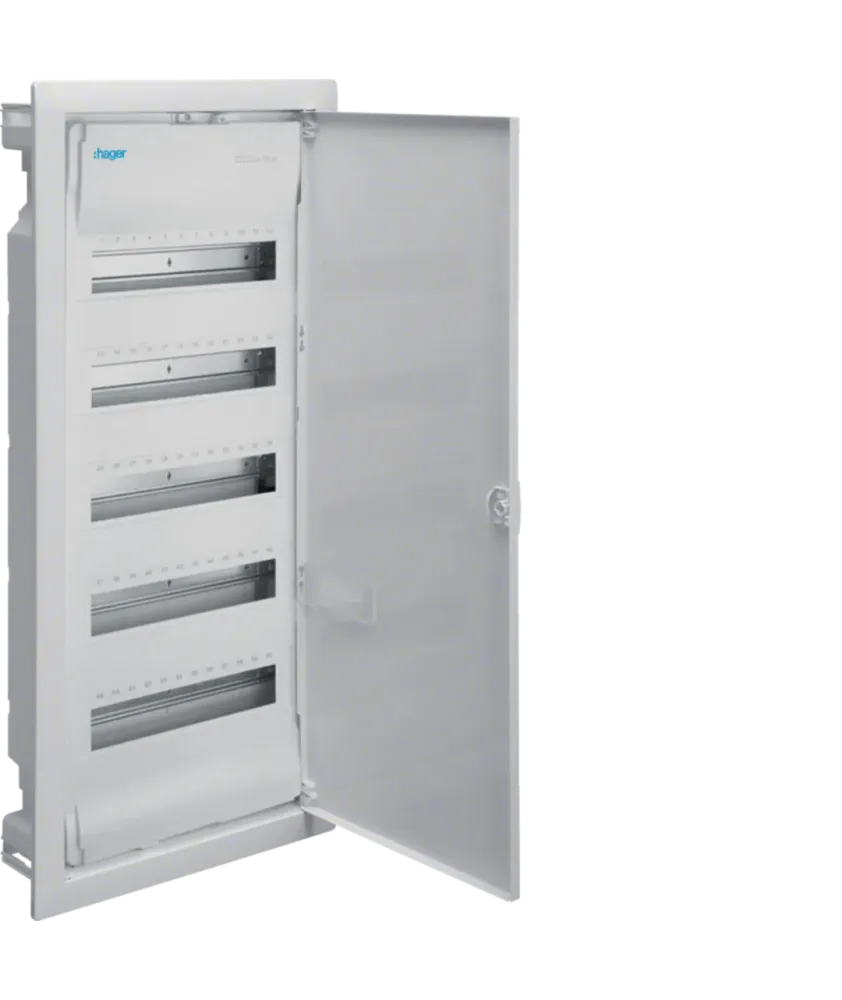 Coffret à encastrer Hager 5 rangée 12 modules VU60NC