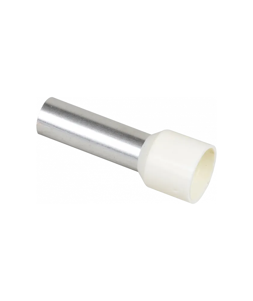 Embout pour fil souple section 16mm2 ivoire