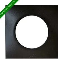 EUROHM Square Plaque simple anthracite - 60390
