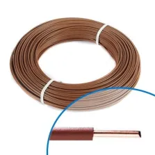 Fil H07vu 1.5mm2 100m Marron- MIGUELEZ